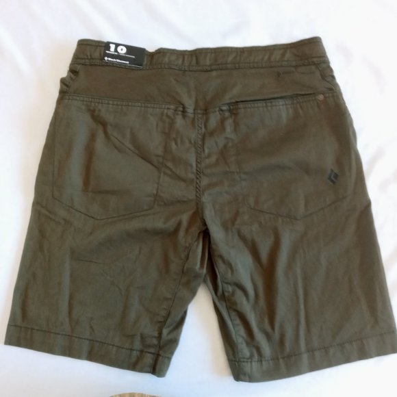 Black Diamont Credo organic cotton shorts Size 10 NWT - Picture 2 of 9